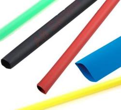 Heat shrinkable tube; LH100; 10mm; 5mm; black; 2:1; 90°C