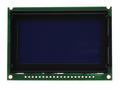 Display; LCD; graphical; WG12864B-TMI-TN; white; Background colour: blue; LED backlight; 128x64