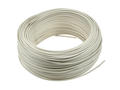 Wire; equipment; H05V-K (LgY); 1 core; stranded; Cu; 0,50mm2; white; PVC; -30...+80°C; 300/500V; 100m reel; Texsim; RoHS; 2,5mm; 1x0,50mm2