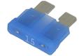 Fuse; 0287015.PXCN; automotive; UNI 19mm; 15A; blue; 32V DC; for socket; Littelfuse; RoHS
