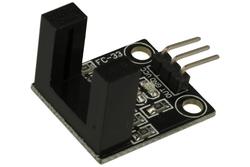 Extension module; slotted sensor; A-CZSZ-5V; 5V; pin strips; LM393 comparator; 10mm slot