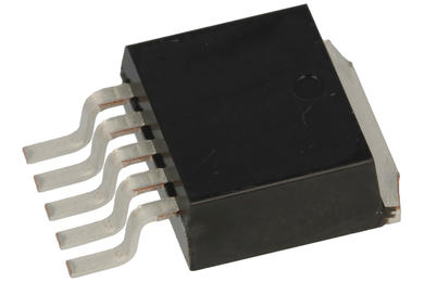 Voltage stabiliser; switched; LM2576R-5.0; 5V; fixed; 3A; D2PAK-5 (TO263-5); surface mounted (SMD); HTC; RoHS; on tape