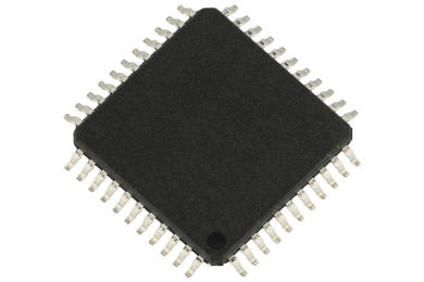 Microcontroller; ATMega1284P-AU; TQFP44; surface mounted (SMD); Atmel; RoHS