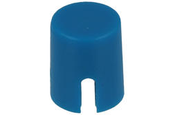 Cap; TSC66RL; blue; round; 4,5mm; 5mm; 3,2x3,7mm