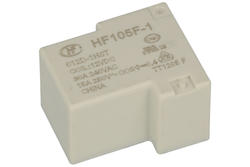 Relay; electromagnetic industrial; HF105F-1-012D-1HST (JQX105); 12V; DC; SPST NO; 30A; PCB trough hole; Hongfa; RoHS