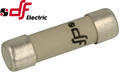 Fuse; fuse; ceramic; 420010; 10A; time lag gG; 500V AC; diam.10x38mm; for socket; DF Electric; RoHS