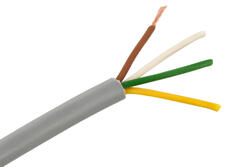 Przewód; do transmisji danych; Technotronik; LIYY; 4x0,25mm2; linka; Cu; szary; PVC; okrągły; 300V; zwój 200m; Technokabel; RoHS Przewód; do transmisji danych; Technotronik; LIYY; 4x0,25mm2; linka; Cu; szary; PVC; okrągły; 300V; zwój 200m; Technokabel; RoHS
