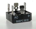 Bridge rectifier; 3-phases; SKBPC3516; 35A; 1600V; cube; connectors; FM type 28,3x28,3x11mm; Master Instrument Corporation; RoHS