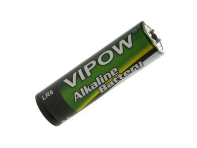 Bateria; alkaliczna; LR06 AA; 1,5V; foliopak; VIPOW; R6 AA