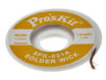 Solder wick; 8PK-031A; Proskit; Features: desoldering braid; 1,5mm; 1,5m