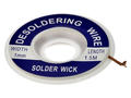 Solder wick; L1015; Features: desoldering braid; 1,0mm; 1,5m