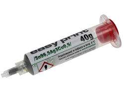 Paste; solder; AGT-030 Easy print Sn96,5/Ag3/Cu0,5/40g; 40g; paste; syringe; AG Termopasty Paste; solder; AGT-030 Easy print Sn96,5/Ag3/Cu0,5/40g; 40g; paste; syringe; AG Termopasty