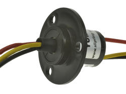 Connector; slip ring; SR022-18-3p; 3 ways; with 0,25m cable; for panel; screw; 10A; 250V; Yumo; RoHS