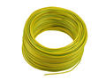 Wire; equipment; H05V-K (LgY); 1 core; stranded; Cu; 1,50mm2; yellow-green; PVC; -40...+70°C; 300/500V; 100m reel; Texsim; RoHS; 3,2mm; 1x1,50mm2