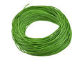 Wire; equipment; H05V-K (LgY); 1 core; stranded; Cu; 1,00mm2; green; PVC; -40...+70°C; 300/500V; 100m reel; Elektrokabel; RoHS; 2,9mm; 1x1,00mm2