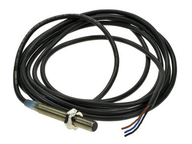 Sensor; inductive; E2A-S08LS02-WP-B1; PNP; NO; 0÷2mm; 10÷32V; DC; 200mA; cylindrical  aluminium; fi 8mm; 47mm; flush type; with 2m cable; Omron; RoHS