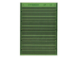 Circuit board; multipurpose; UM-10W; 1462; 94x125; 2,54mm; Features: drilled; 1pcs.; green