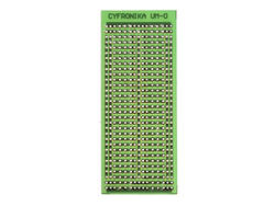 Circuit board; multipurpose; UM-0; 461; 35x86; 2,54mm; Features: drilled; 1pcs.; green