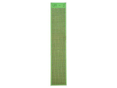 Płytka; uniwersalna; UM-2W; 540; 28x471; 2,54mm; Właściwości: wiercona; 1szt.; zielona