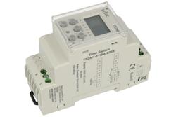 Przekaźnik; czasowy; instalacyjny; TS2M1-1-16A; 230V; AC; zegar programowalny; 1 styk przełączny; 16A; 250V AC; na szynę DIN35; Selec; RoHS; CE