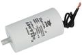 Capacitor; motor; CBB60 40*78M8 UL1015 20uF/450; 20uF; 450V; fi 40x86mm; with cables; screw with a nut; Shenge; RoHS