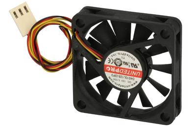 Fan; D4510L12B; 45x45x10mm; ball bearing; 12V; DC; 1,08W; 13,2m3/h; 25,71dB; 90mA; 5000RPM; 3 wires; United; RoHS; 6÷15V