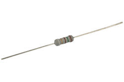 Resistor; metal oxide; R1W5%0R82; 1W; 0,82ohm; 5%; 0309; through-hole (THT); RoHS
