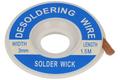 Solder wick; L3015; Features: desoldering braid; 3,0mm; 1,5m