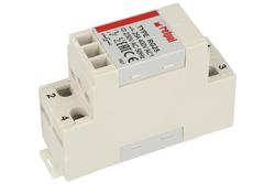 Przekaźnik; elektromagnetyczny przemysłowy; instalacyjny; RG25-3022-28-3230; 230V; AC; 2 styki zwierne; 25A; 400V AC; 25A; 24V DC; na szynę DIN35; Relpol; CE