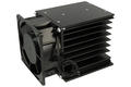 Heatsink; DY-MXW4; for 1 phase SSR; for 3-phase SSR; with fan 220V AC; with holes; 0,6K/W; blackened; 138mm; 85mm; 96mm; Firma Piekarz