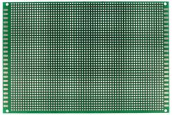 Circuit board; multipurpose; PCB 12x18; 120x180; 2,54mm; Features: drilled; 1pcs.