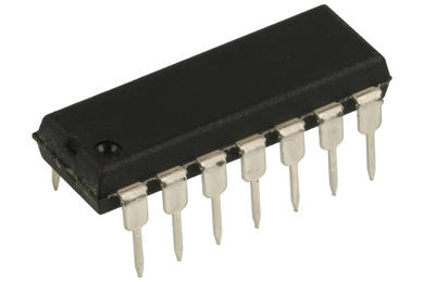 Comparator; LM239N; DIP14; through hole (THT); Texas Instruments; RoHS