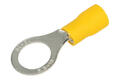 Cord end terminal; M10; ring; insulated; 01103-RV5.5-10; yellow; straight; for cable; 4÷6mm2; tinned; crimped