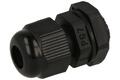 Cable gland; PG7-6; nylon; IP68; black; PG7; 3÷6,5mm; 12,5mm; with PG type thread; Kradex; RoHS