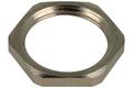 Nut; SKINDICHT SM‑M 25x1,5; nickel-plated brass; natural; M25; with metric thread; LappKabel; RoHS