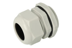 Cable gland; PG29; nylon; IP68; light gray; PG29; 13÷24mm; 37,0mm; with PG type thread; Howo; RoHS; UL94-V0