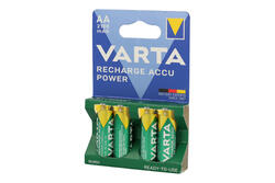 Rechargeable battery; Ni-Mh; Varta AA R2U 2100; 1,2V; 2100mAh; fi 14,5x50,5mm; VARTA; R6 AA