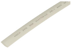 Heat shrinkable tube; LH100; 10mm; 5mm; white; 2:1; 90°C