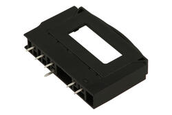 Relay socket; RYPSM-05F; solder; black; Dinkle; RoHS; CE; Compatible with relays: HF41