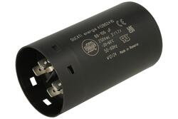 Capacitor; motor; 412802410; 97uF; 250V AC; fi 45,5x84mm; 6,3mm connectors; Ducati; RoHS