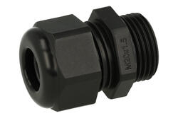 Cable gland; 19000005183; polyamide; IP68; black; M20; 6÷12mm; 20,2mm; with metric thread; Harting; RoHS