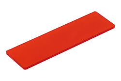 IR panel; #; polycarbonate; red; 19,9x69,7mm; Gainta; RoHS