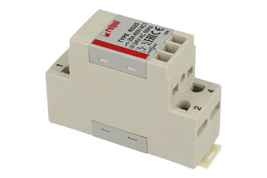 Relay; instalation; electromagnetic industrial; RG25-3022-28-3024; 24V; AC; DPST NO; 25A; 400V AC; 25A; 28V DC; DIN rail type; Relpol; CE