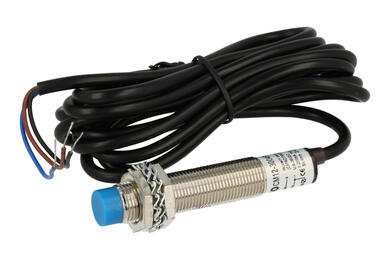 Sensor; capacitive; CM12-3002PA; PNP; NO; 4mm; 6÷36V; DC; 300mA; cylindrical metal; fi 12mm; 58mm; not flush type; with 1,5m cable; IP67; YUMO; RoHS
