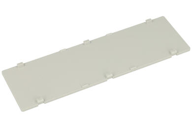 Front panel; ZDFJ1008 ABS V0; ABS; light gray; Kradex; RoHS; UL94-V0