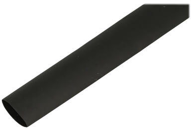 Heat shrinkable tube; ZAK; 15,8mm; 7,9mm; black; 2:1