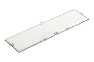 Clear panel; D9MG-COVER-C; polycarbonate; 42x155,4mm; Gainta; RoHS