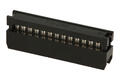 Socket; IDC; FC26/IDC26; 26 ways; 2x13; straight; 2,54mm; selectively gold-plated; for flat cable; crimped; Connfly; RoHS