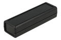 Enclosure; handheld; for instruments; G535B-2%; ABS; 114mm; 35,7mm; 25,8mm; black; RoHS; Gainta; 2 front panels %=20,5mm