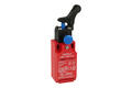 Safety limit switch; EDR-1-3-63; pin plunger; lever with roller; 21,5mm; 1NO+1NC; PG13,5; screw; 3A; 240V; IP67; Highly; RoHS